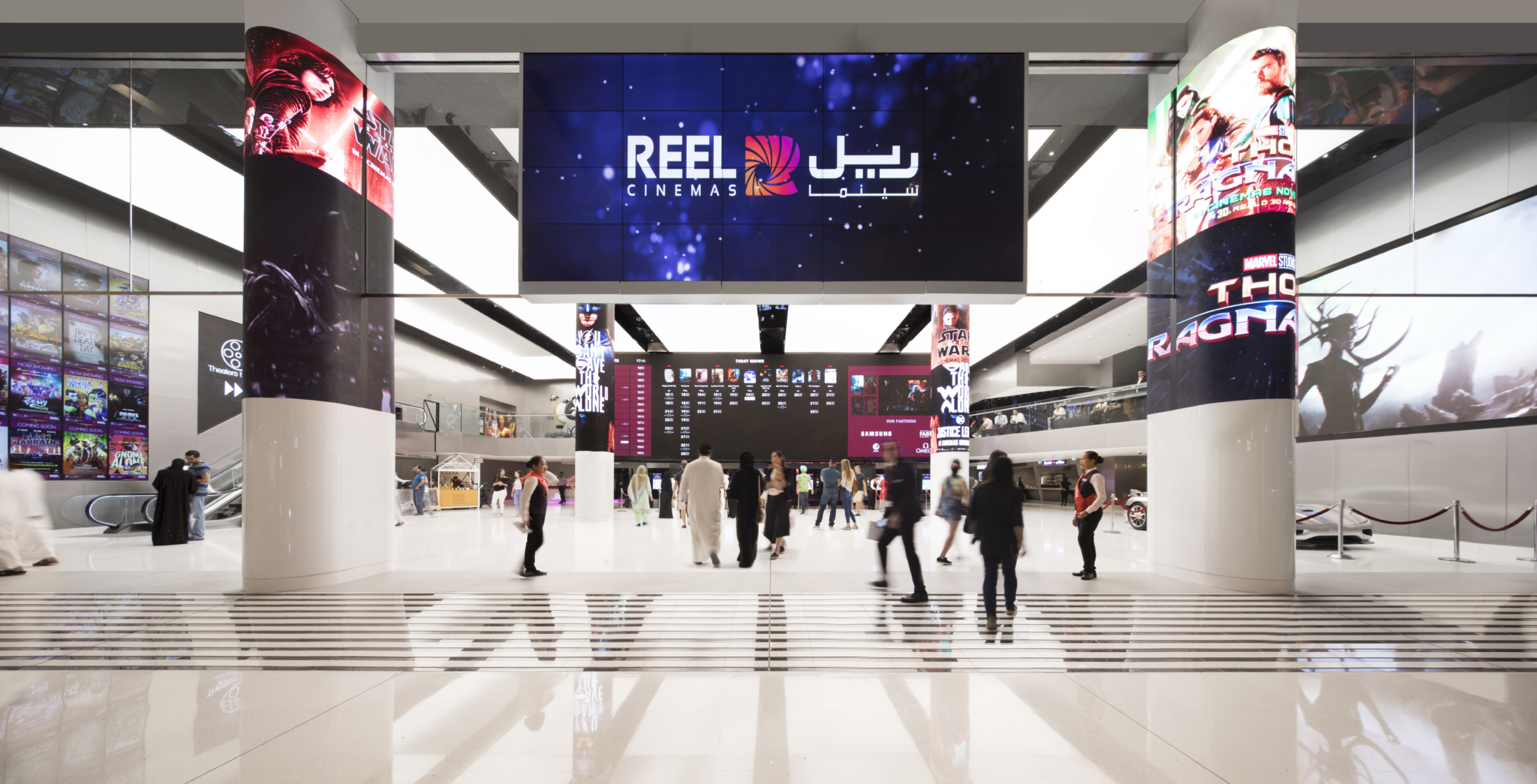 Chapman Taylor Reel Cinemas At The Dubai Mall Wins Best Leisure