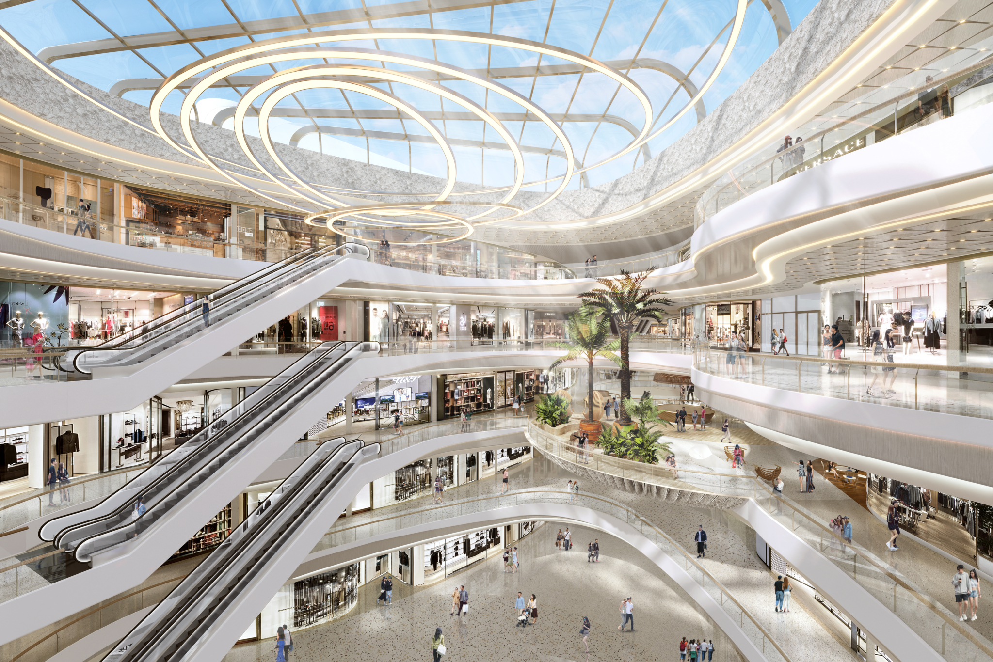 Chapman Taylor  Nature-inspired shopping malls in China