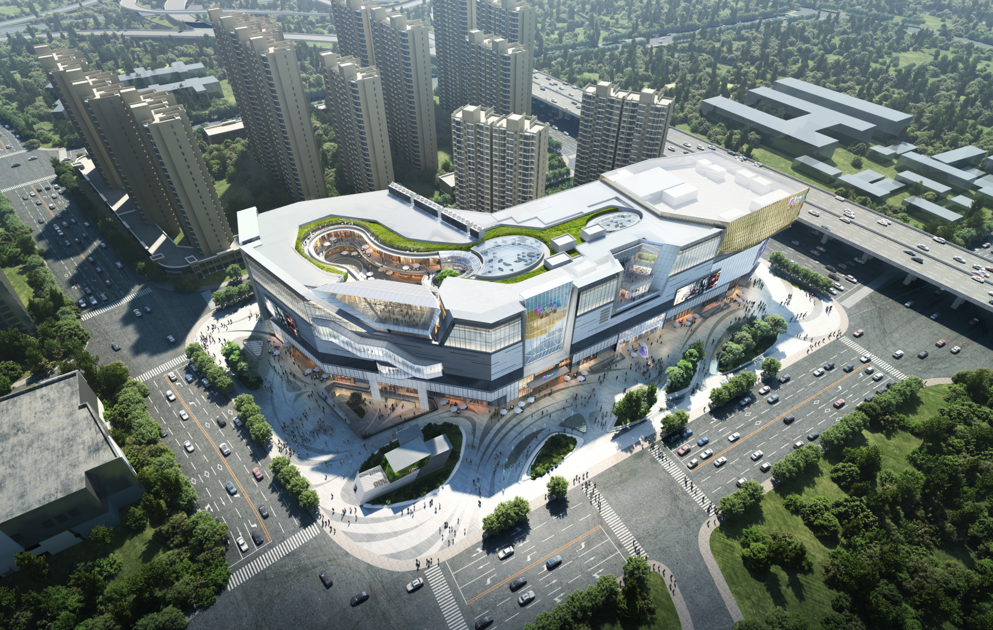 Chapman Taylor  Nature-inspired shopping malls in China