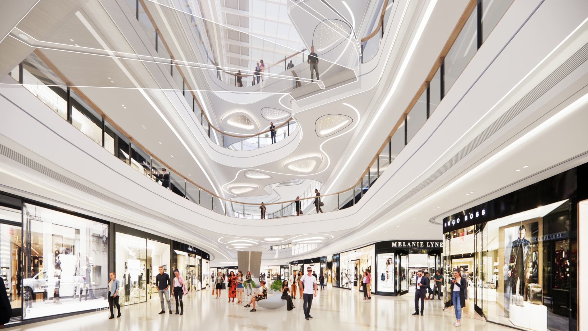 Shopping Mall Interior Designing Service