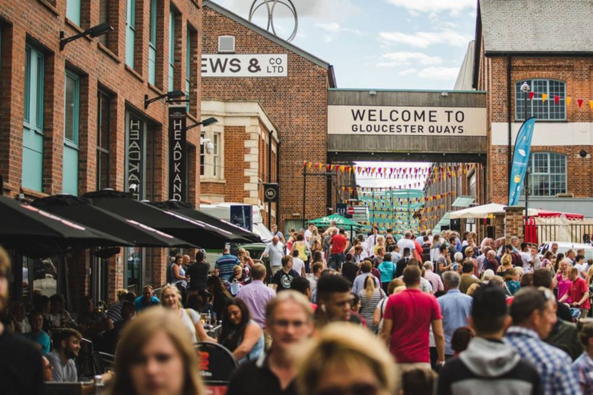 Gloucester Quays Crowd Image