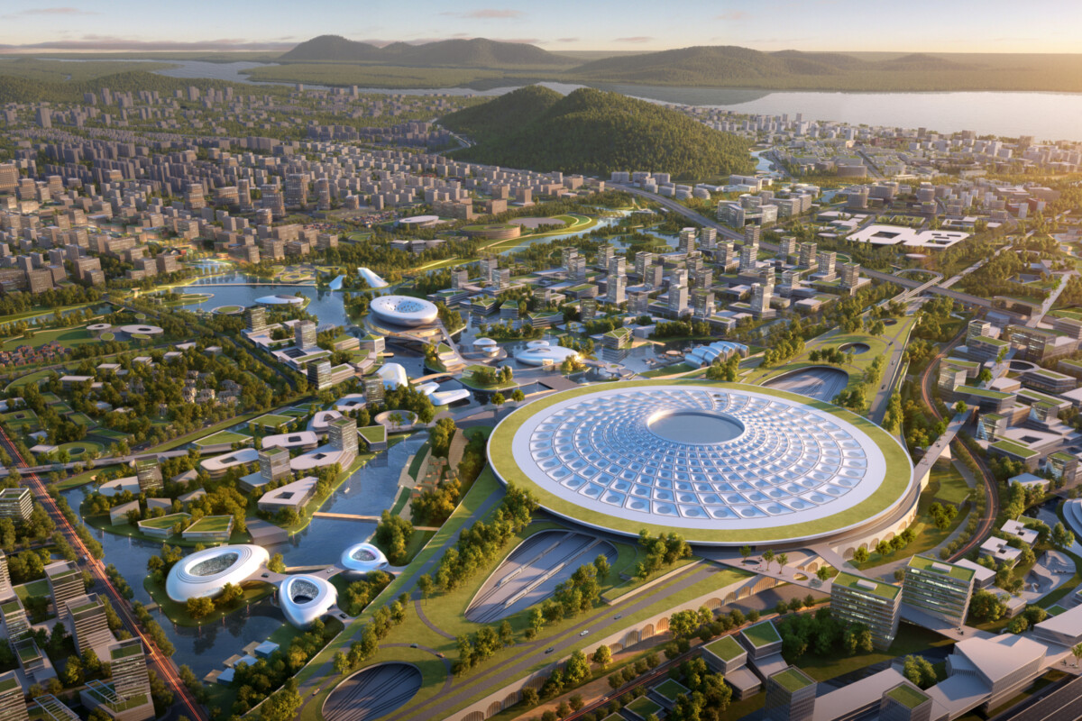 Wenzhou Eastern New Town And High Speed Railway Station By Chapman Taylor 70