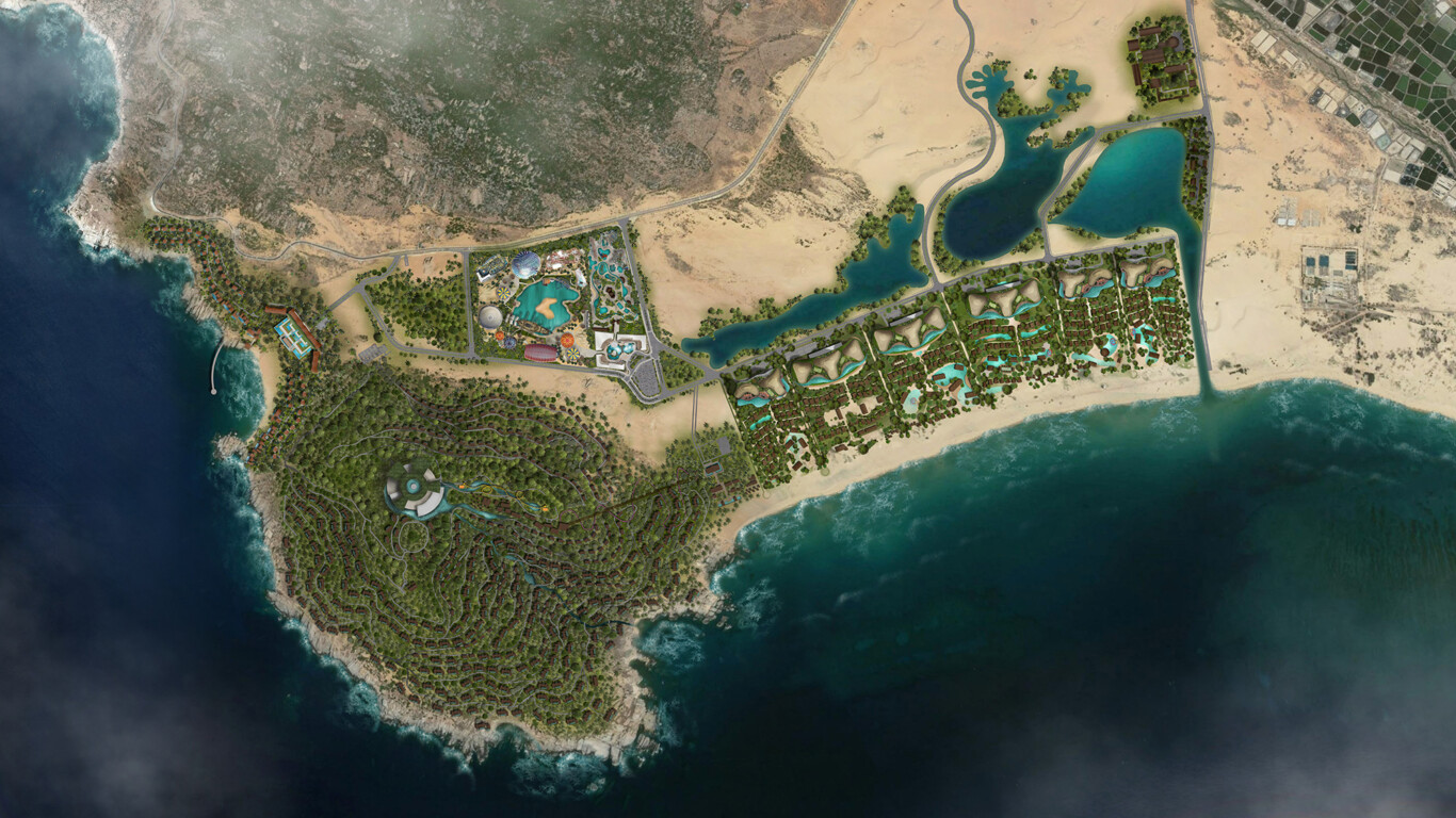 Chapman Taylor Mui Dinh Eco Resort Masterplan