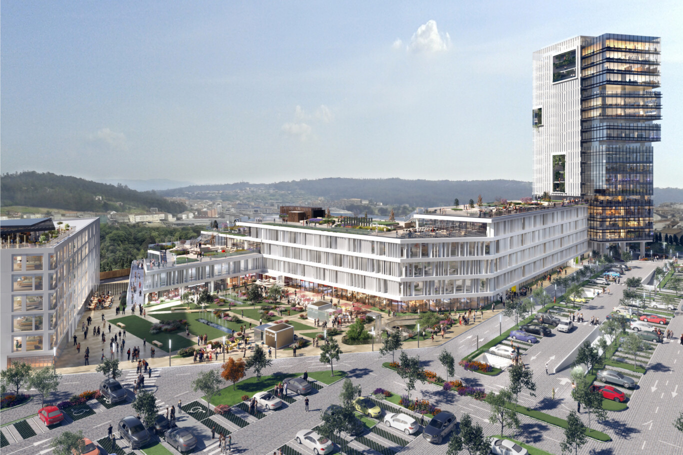 Cinco District Mixed Use Project At Carnaxide Portugal 4
