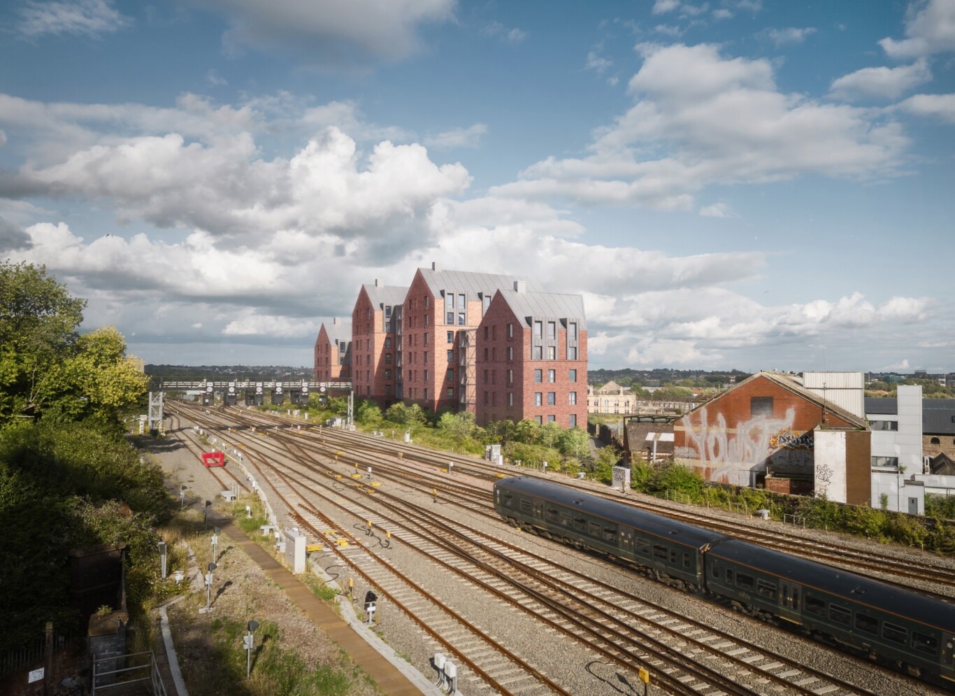 Freeston Road Railway View