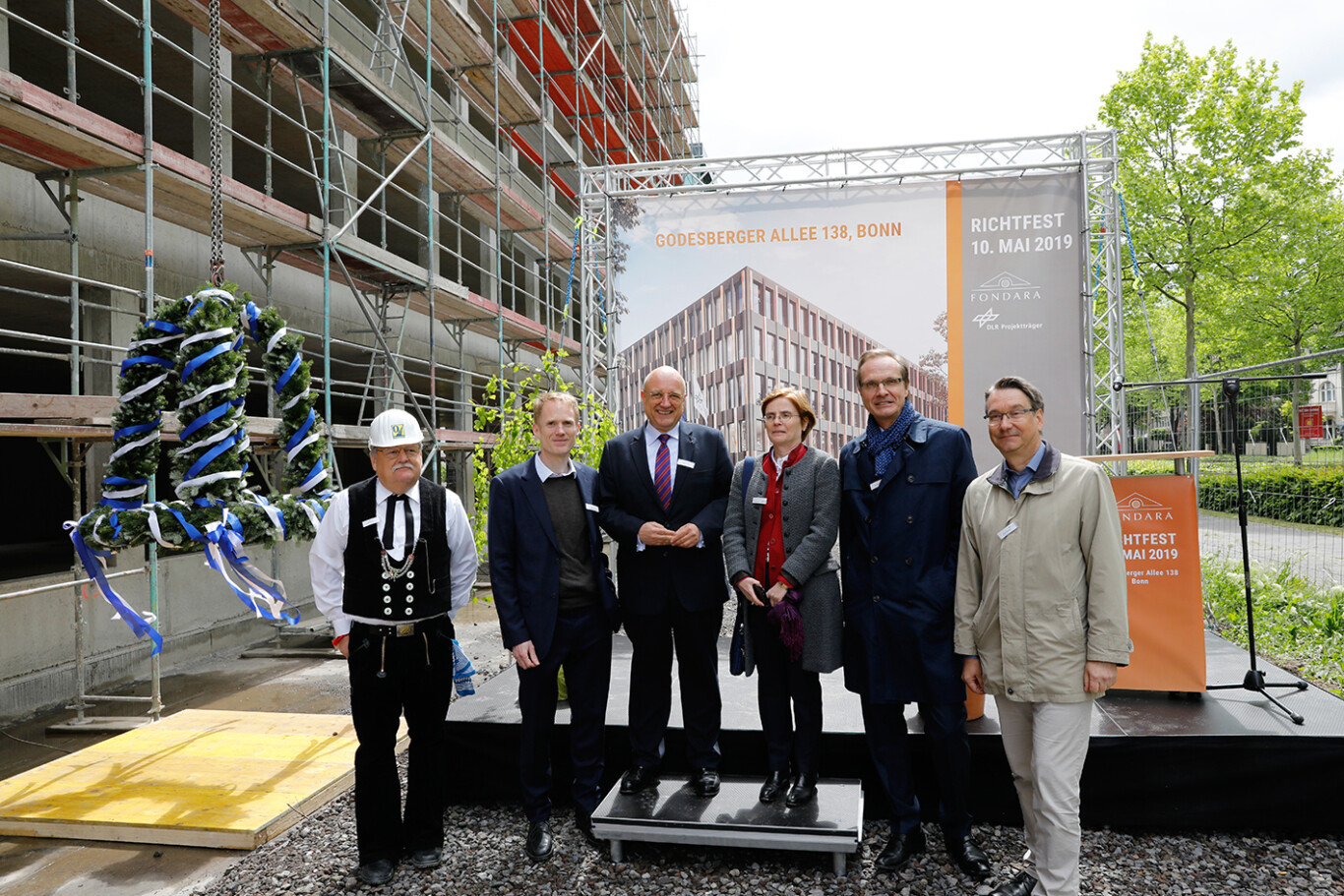 Godesberger Allee Topping Out 10 May 2019