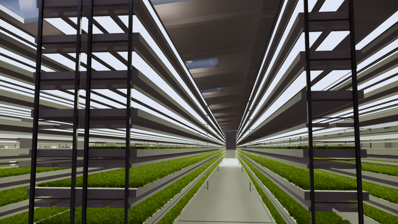 Vertical Farm Typical Arrangement