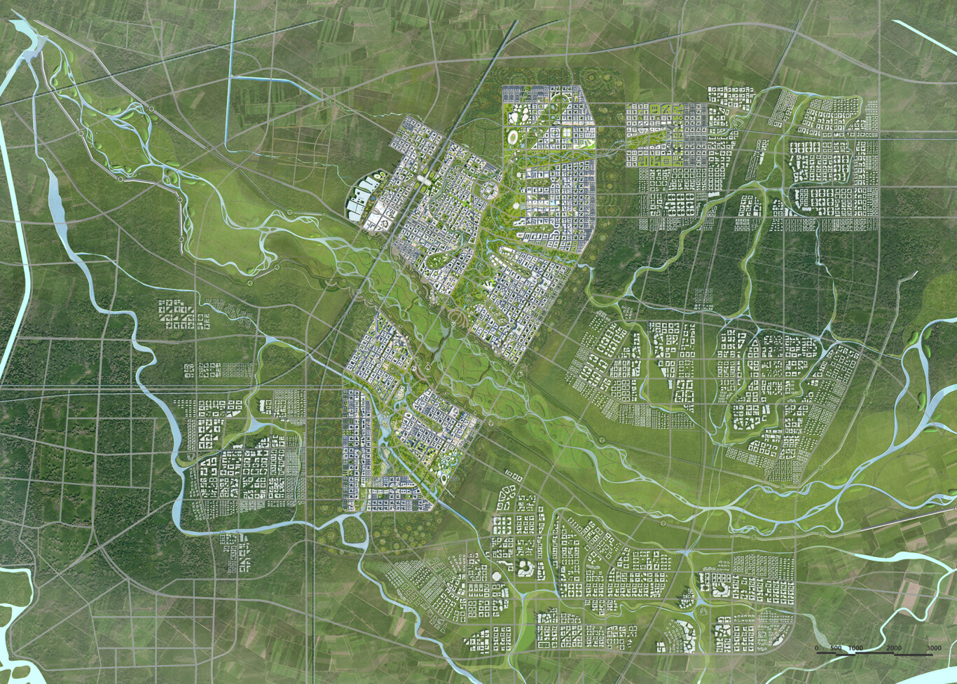 Xiong An Chapman Taylor Master Plan Lr