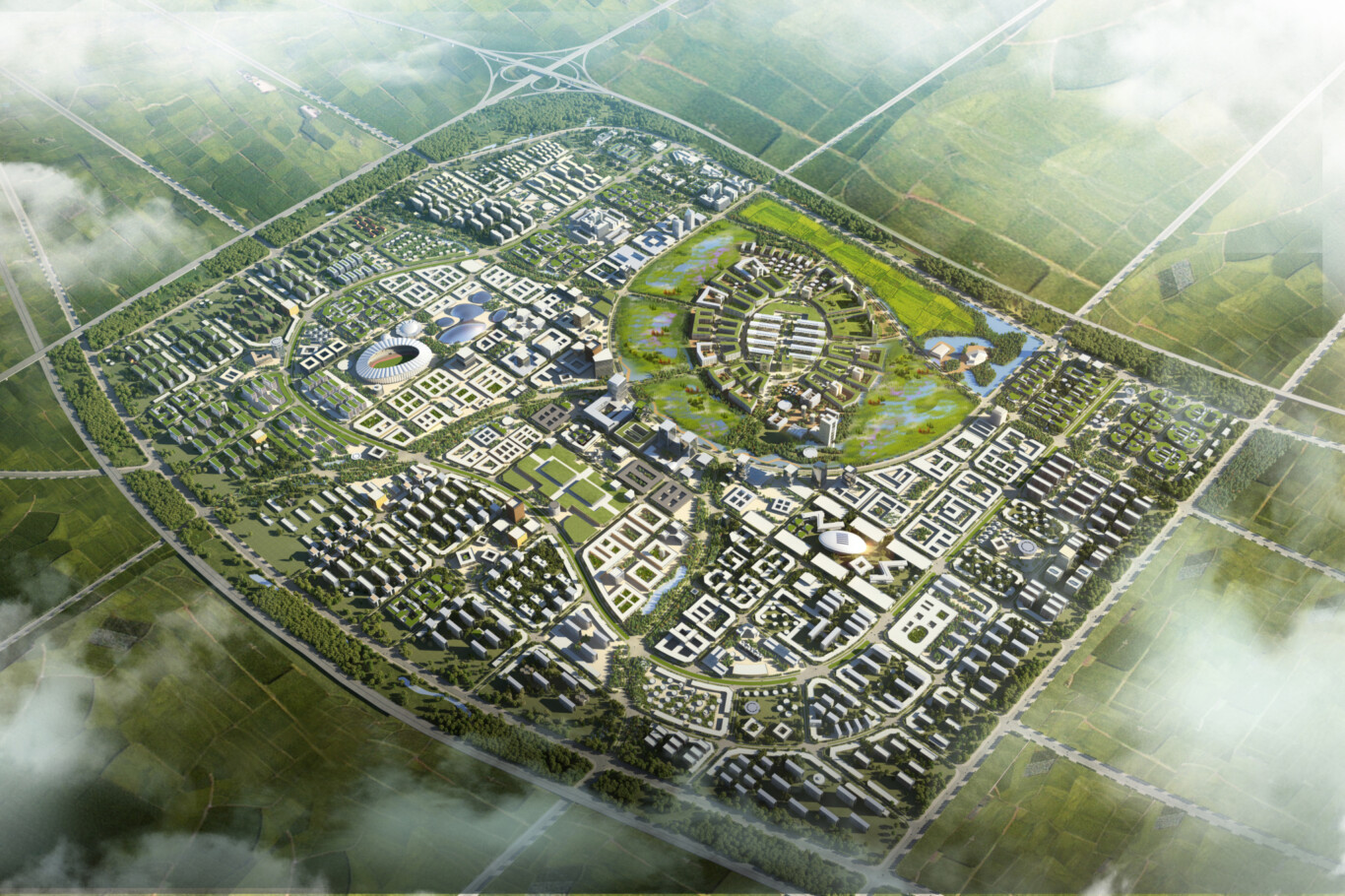 Xiongan Rongdong China Masterplan By Chapman Taylor 8