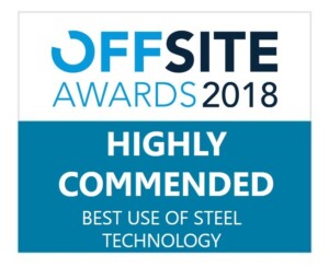 Highly commended - Best use of Steel -  Offsite Construction Awards