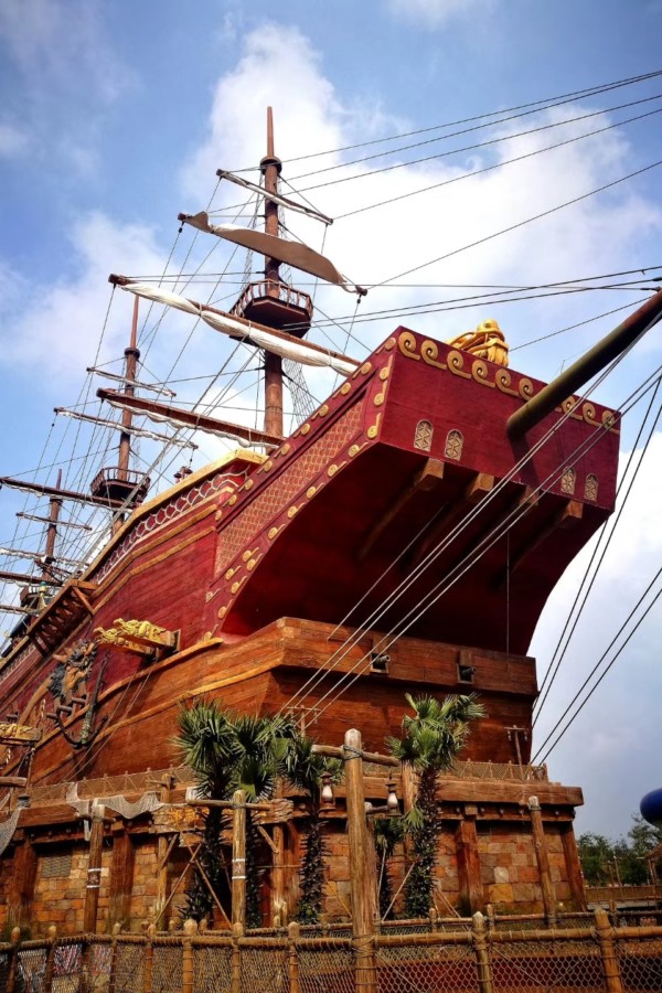 Chinese Village Boat Global 100 20181010