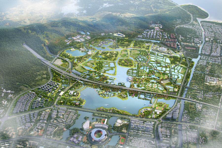 1 Urban Design For Huzhou China By Chapman Taylor 4
