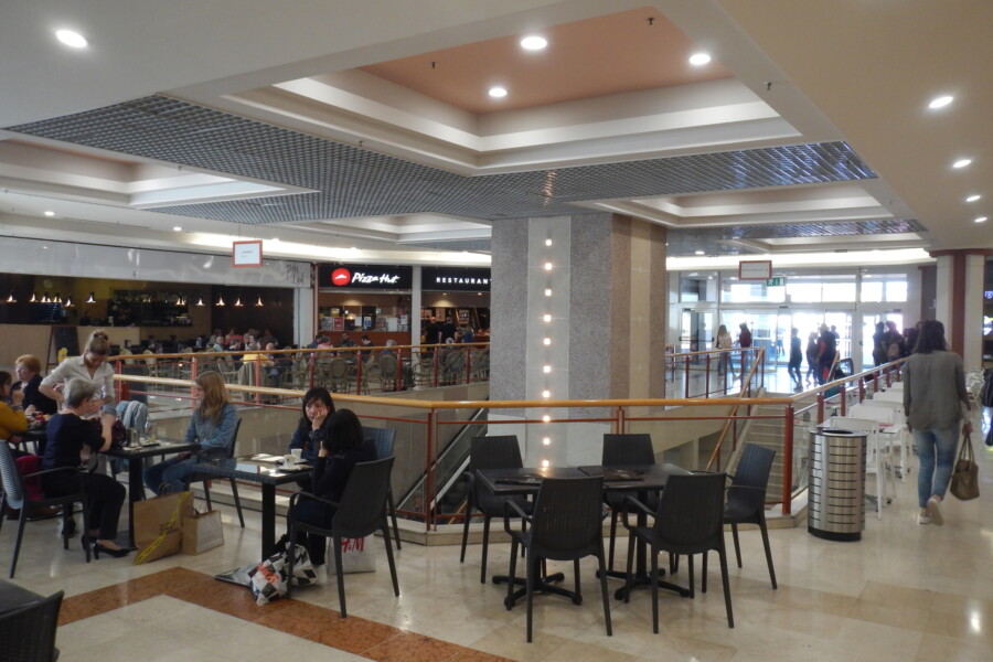 Chapman Taylors Food Court Redesign For Ville 2 Shopping Centre In Charleroi Existing 60