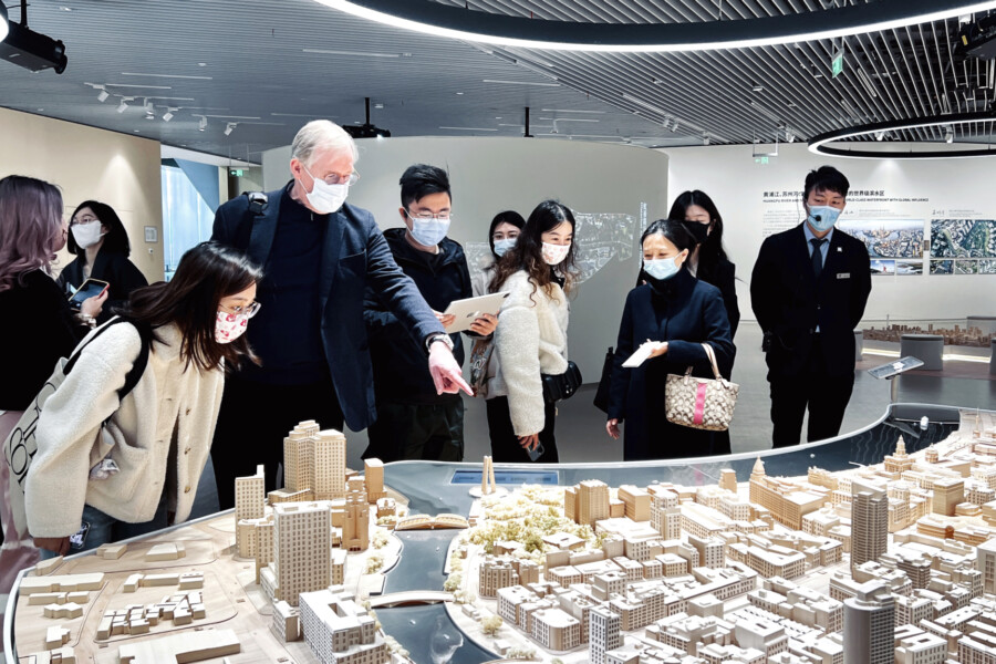 Chapman Taylor Shanghai Team Visit The Urban Planning Exhibition Centre 5