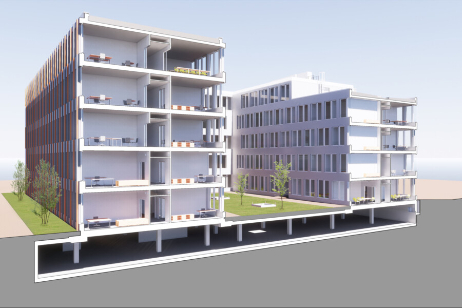 Godesberger Allee 200302 Section Render Reduziert