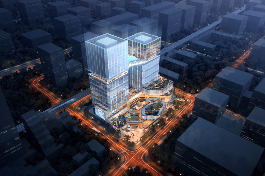 International Offshore Financial Centre For Shandong Energy Group In Haikou Jiangdong By Chapman Taylor 4