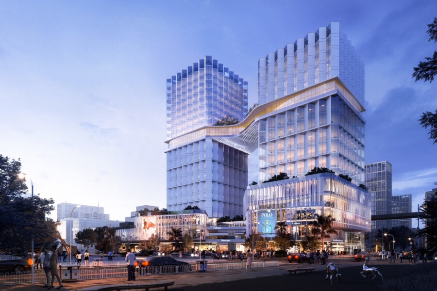 International Offshore Financial Centre For Shandong Energy Group In Haikou Jiangdong By Chapman Taylor Thumb 3