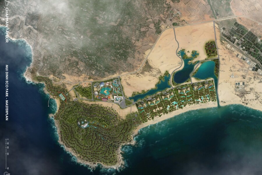 Mui Dinh Eco Park Masterplan Chapman Taylor