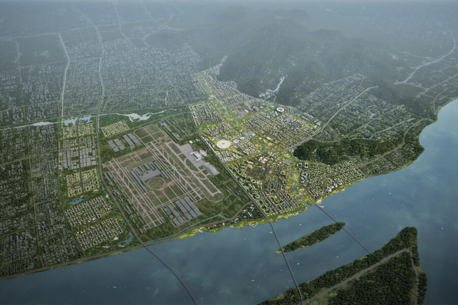 Wenzhou Eastern New Town And High Speed Railway Station By Chapman Taylor 150