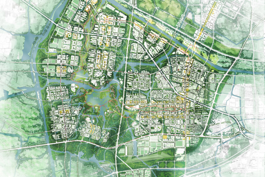 Wuxi Masterplan By Chapman Taylor