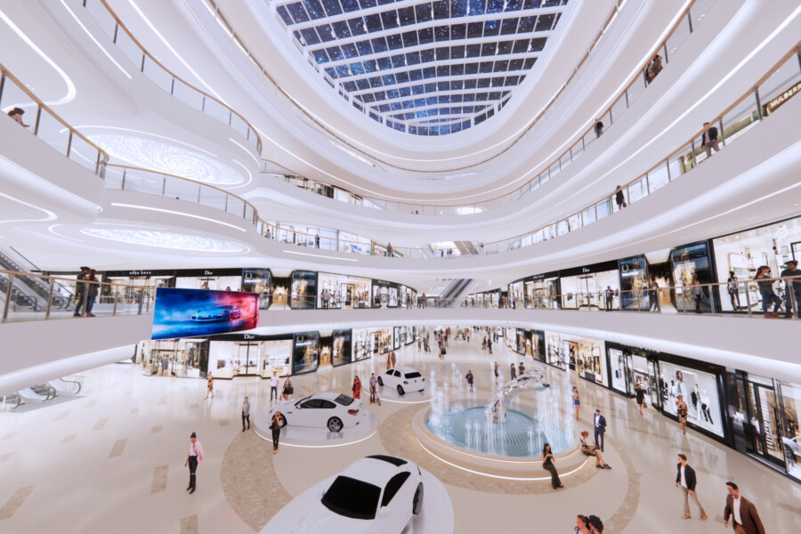 Wuyue Plaza shopping mall in UrumqiInterstellar Walk 2